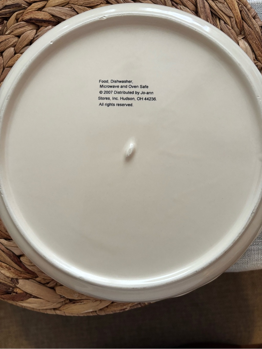 Pumpkin Pie Plate - Picture 3 of 6